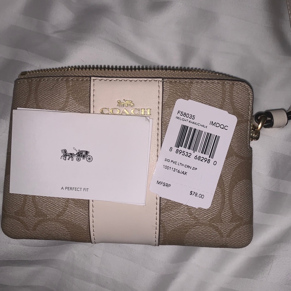 Coach wristlet